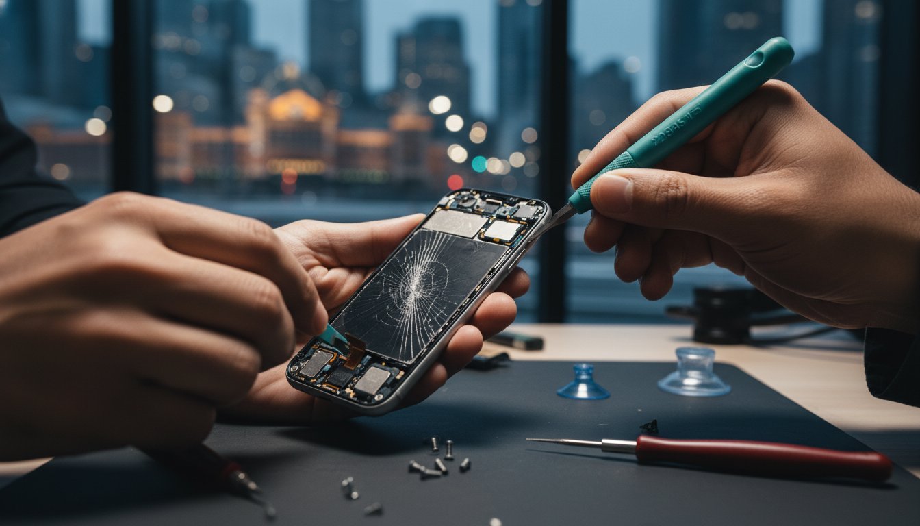 Fix the iPhone Screen: Your 2026 Guide to Melbourne CBD Repairs