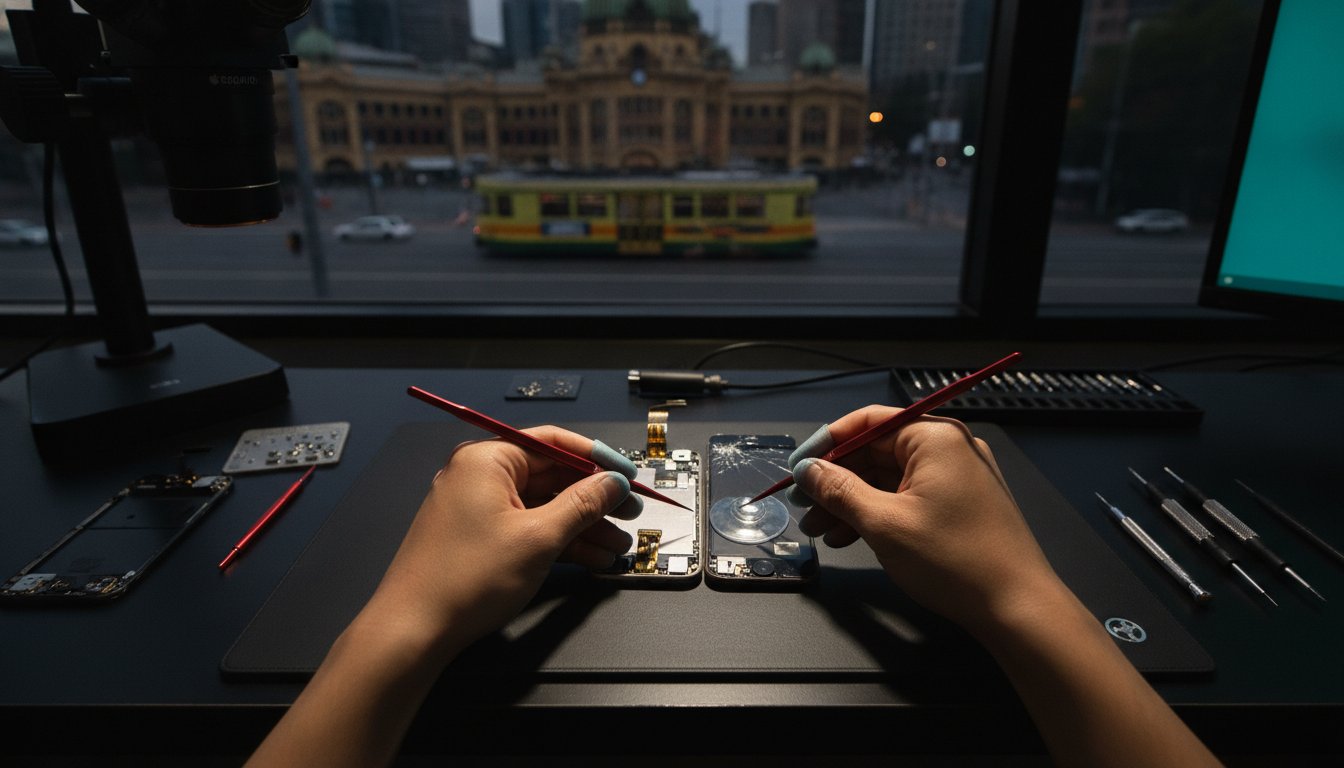 Same Day iPhone Screen Repair in Melbourne CBD